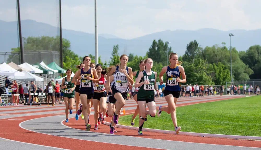 High School Canada - running