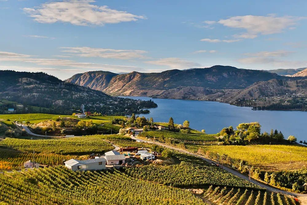 Canada BC Okanagan area